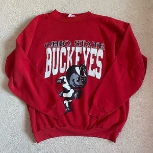 Ohio state buckeyes crewneck